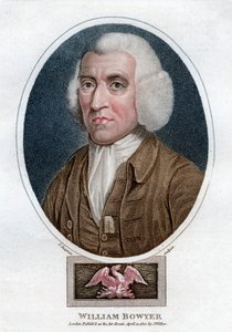 威廉·鲍耶（William Bowyer），18世纪英语印刷家和文学编辑，1800年。 作者 查普曼