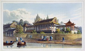 皇帝的颐和园，在天星城的对面》，中国，1817年 作者 J克拉克