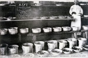 法国外籍军团，阿尔及利亚西迪贝尔阿贝斯，1910年。
