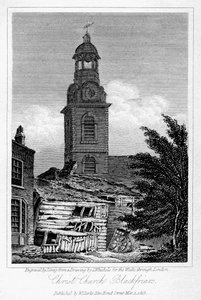 基督教堂，Blackfriars，伦敦南沃克，1817年。