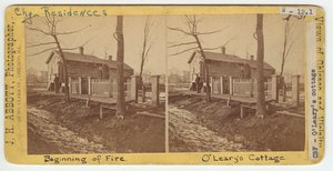 1871年，OLearys Cottage女士 作者 雅培（JH Abbott）