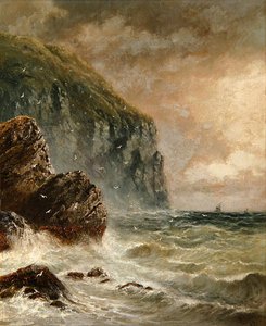 海景与悬崖 作者 JH布朗特
