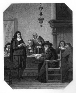 本尼迪克特·斯宾诺莎（Benedict Spinoza），17世纪荷兰哲学家，约1870年。
