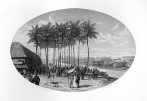 巴达维亚基金会，爪哇，荷属东印度群岛，1619年，c1870年。