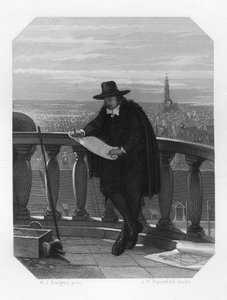雅各布·范·坎普（Jacob van Campen），荷兰画家，黄金时代的建筑师，17世纪c1870年。
