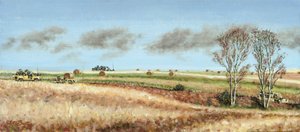 侦察》，2018 年（油画）