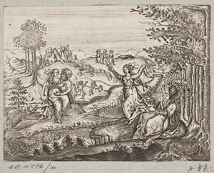 插图 til Adam Olearius，"Persianischer Rosenthal von einem Sinnreichen Poeten Schich Saadi[......]"，石勒苏益格，1660 年
