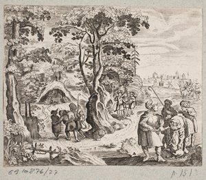 插图 til Adam Olearius，"Persianischer Rosenthal von einem Sinnreichen Poeten Schich Saadi[......]"，石勒苏益格，1660 年