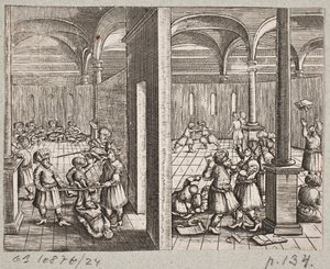 插图 til Adam Olearius，"Persianischer Rosenthal von einem Sinnreichen Poeten Schich Saadi[......]"，石勒苏益格，1660 年
