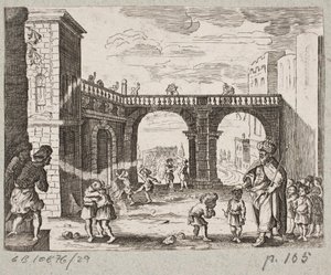 插图 til Adam Olearius，"Persianischer Rosenthal von einem Sinnreichen Poeten Schich Saadi[......]"，石勒苏益格，1660 年