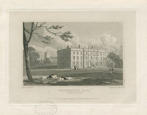 Swynnerton Hall：版画，nd [c 1821]（印刷）