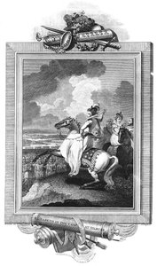 伊丽莎白（Elizabeth）在蒂尔伯里（Tilbury）的营地中，1811年