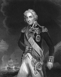 霍拉蒂·纳尔逊（Horatio Nelson），第一海军上将纳尔逊，英国海军司令，c1798-c1805 c1857