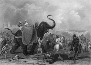 围攻穆尔坦·穆尔坦（Moltan），印度，1849年至1857年。