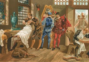 Ambroise Pare是巴黎的学徒理发师 作者 J·塞拉