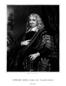 爱德华·海德（Edward Hyde），英国历史学家和政治家，克拉伦登第一伯爵，1824年。