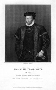 爱德华·诺斯（Edward North）c1496-1564，诺斯第一勋爵，1825年。 作者 汤姆森