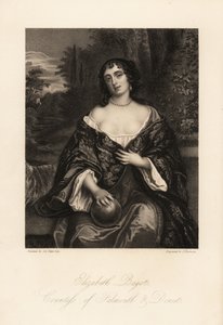 Elizabeth Bagot，或玛丽，法尔茅斯和多塞特伯爵夫人，查尔斯·伯克利的妻子 作者 汤姆森