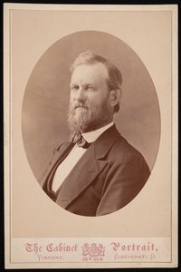 J.H. White的肖像，1874年至1881年之间。 作者 J 和 W 文森特