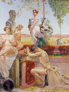 寓言人物，1913年 作者 雅克·马尔切夫斯基（Jacek Malczewski）