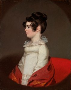 一个女人的肖像，约1809年。