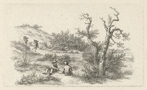 沙丘风景中的抽屉
研究版画作品 / Etudes gravées（系列名称） 作者 雅各布·恩斯特·马库斯