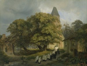 埃尔斯托夫墓地，靠近汉堡，1837年