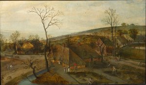 四季》（The Four Seasons）：春天，1577年。