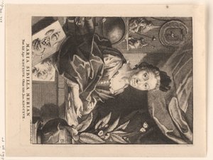 玛丽亚-西比拉-梅里安肖像
玛丽亚-西比拉-梅里安（物品上的标题）