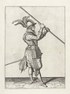 长矛的士兵，c.1600