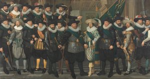 Jacob Pieterszn Hooghkamer 上尉和 Pieter Jacobszn van Rijn 中尉连队的公民卫兵 作者 雅各布·莱昂斯