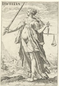 正义（Justitia）
Iustitia（物体上的标题）