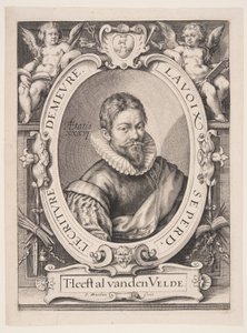 Jan van de Velde the Elder，哈勒姆书法家 作者 雅各布·马塔姆（Jacob Matham）