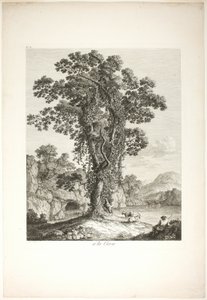 卡瓦附近，选自《那不勒斯河畔四景组曲》（Suite de IV Vues Dessinées Dans le Roiaume de Naples