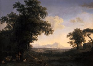 阿卡迪亚景观，1829年