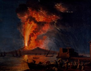 维苏威火山喷发 作者 雅各布·菲利普·哈克特