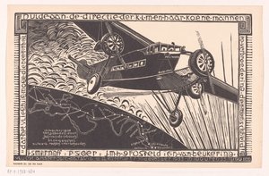 1933 年从阿姆斯特丹飞往巴达维亚的鹈鹕号航班 作者 雅各布·彼得·范登博世