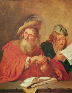The Hurdy-Gurdy Player，1678