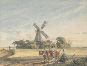 景观，1785年。