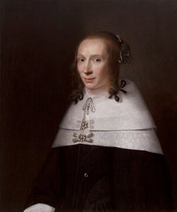 一名年轻女子的画像，1654年