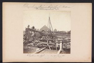 带螺杆泵的下蒸汽抽水站 / Cappelle aan den IJssel den 15 Junij 1868（文物标题）
鹿特丹以东 Schieland 池塘的排水系统（系列标题见实物）