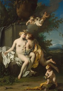 Flora and Zephyr，1730年代。