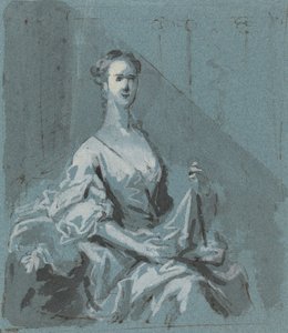 一位女士的画像 作者 雅各布·阿米戈尼