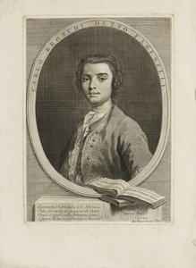 歌手肖像Farinelli Carlo Broschi 1705-1782，1735年
