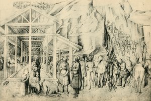 贤士的崇拜，c1430-1460，1943年。
