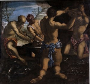 瓦肯人熔炉，1576-1577年。 作者 雅各布·罗布斯提·丁托列托