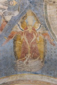 Allegory of Justice, detail of the vault (fresco)   1399548   zh       chinese Successfully Translated  Original: St. Bernard of Clairvaux (c.1090-1153) from the Crypt of St. Peter (mosaic) (detail) Translat: St. Bernard of Clairvaux (c.1090-1153) from the 作者 雅各布·迪西奥内