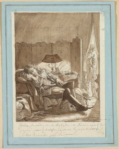 Le Sommeil du Grand Condé, 约1817年。 作者 雅克·诺埃尔·玛丽·弗雷米