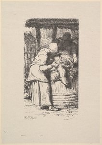 牧羊人，1853年。