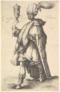 卡斯珀（Caspar）继雅克·贝兰格（Jacques Bellange）的三位贤士之后。 作者 雅克·贝兰芝